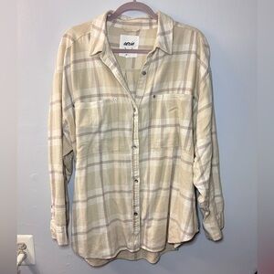 Aerie Women’s Button Down Flannel Shirt